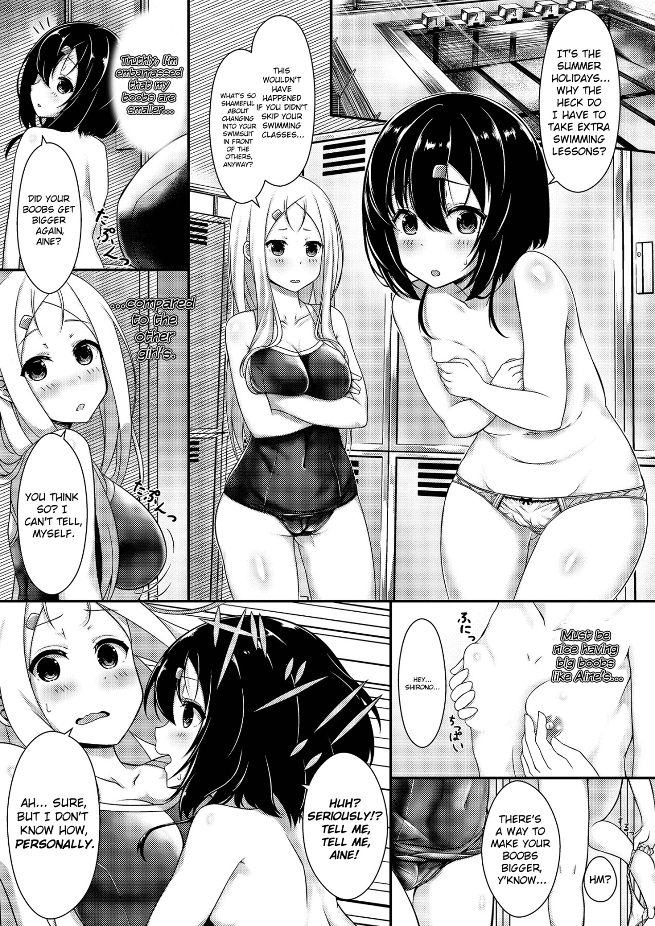 Hentai Manga Comic-Small Breasted Schoolgirl Hypnosis-Read-2